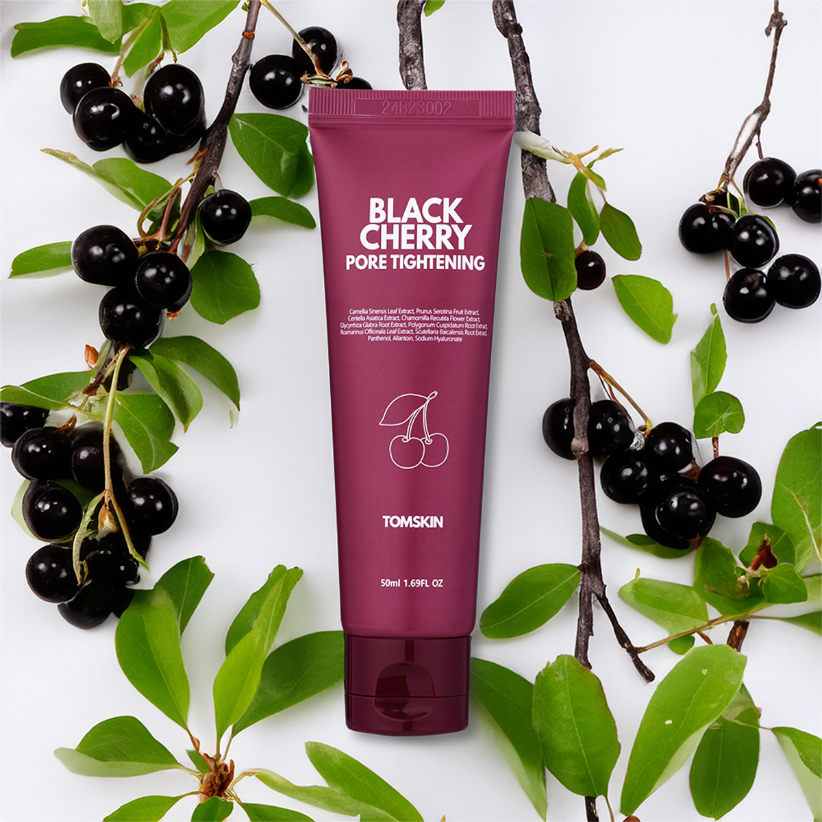 탐스킨(TOMSKIN) 블랙체리 모공 수축 크림 50ml