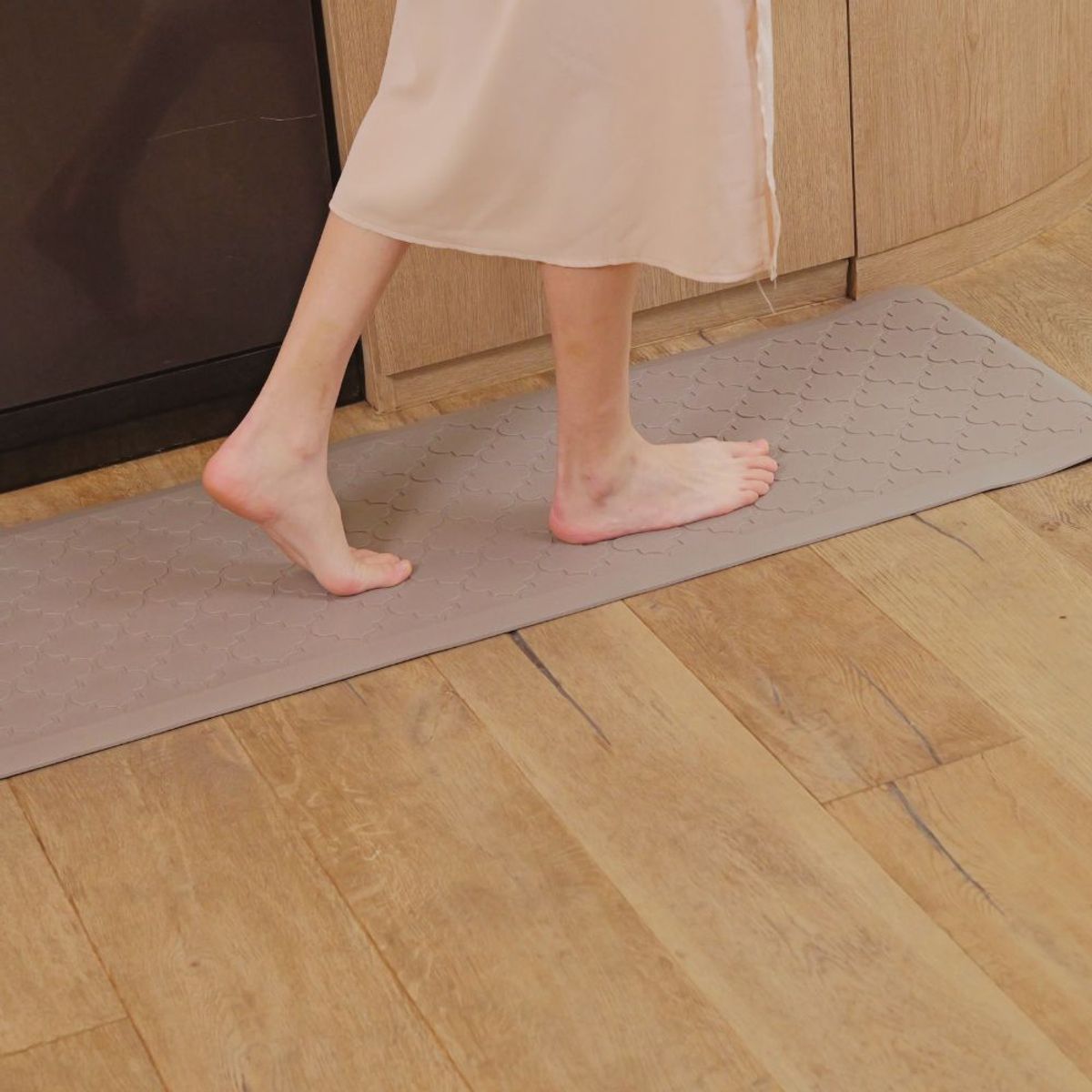 포시엘라(POSIELLA) pvc 주방 싱크대 매트 브라우니 12T