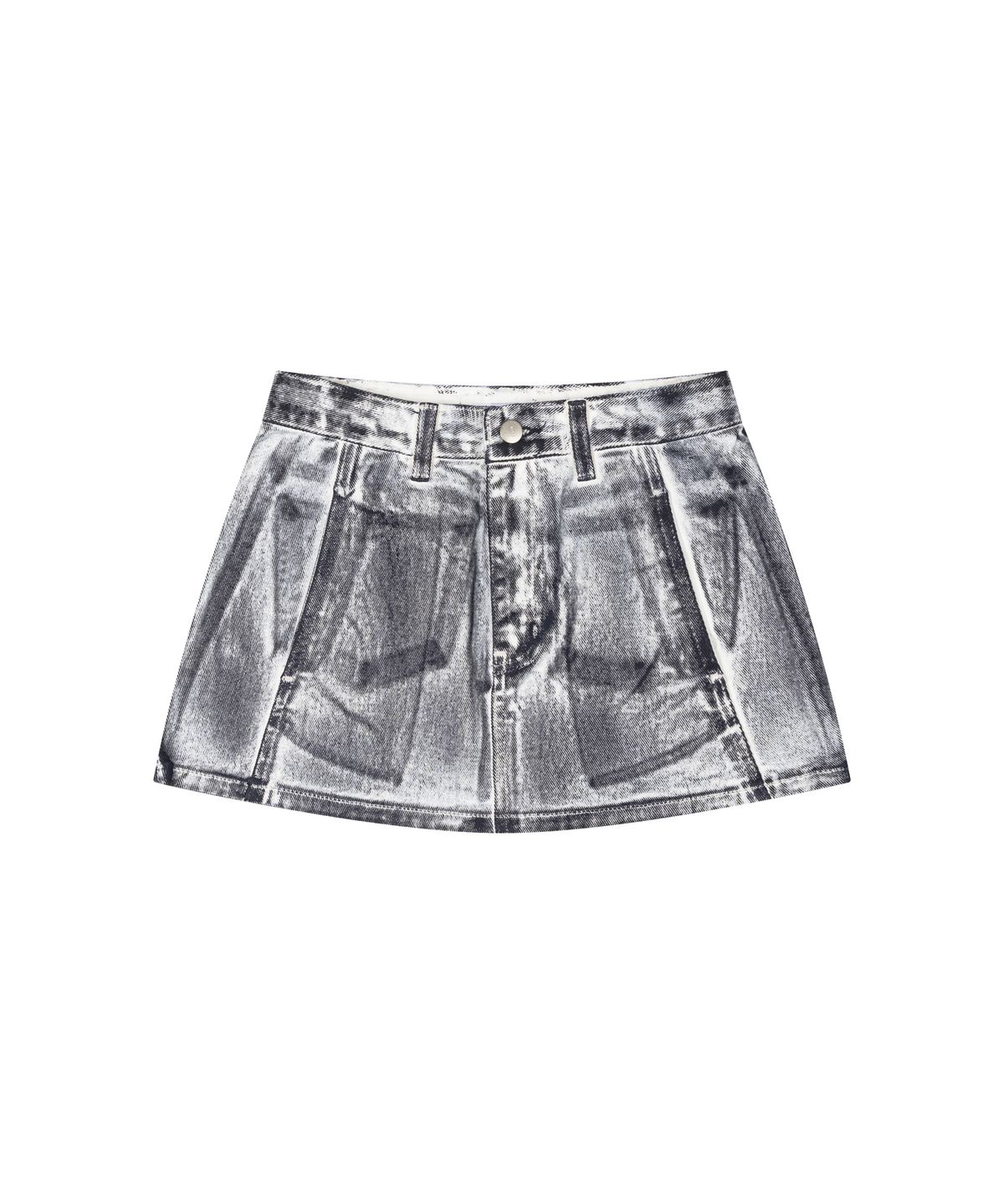 더포르타(THEPORTA) SLAY WASHING COATED SKIRT, DIRTY WHITE