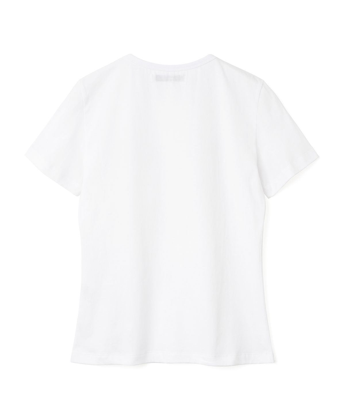 밀로 우먼(MILLO WOMEN) 펄 리본 티셔츠 [퓨어 화이트]