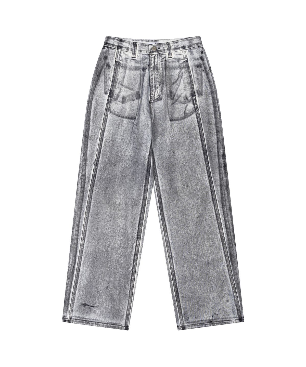 더포르타(THEPORTA) SLAY WASHING COATED PANTS, DIRTY WHITE