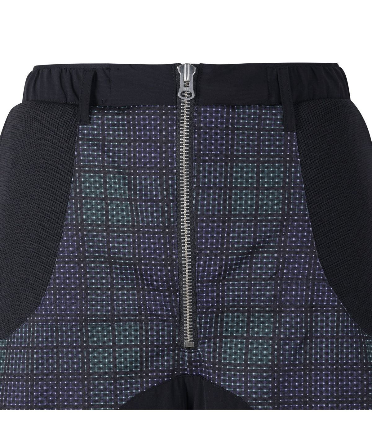 래코드(RECODE) Check Point Patchwork Shorts_R0PAM24102NYX