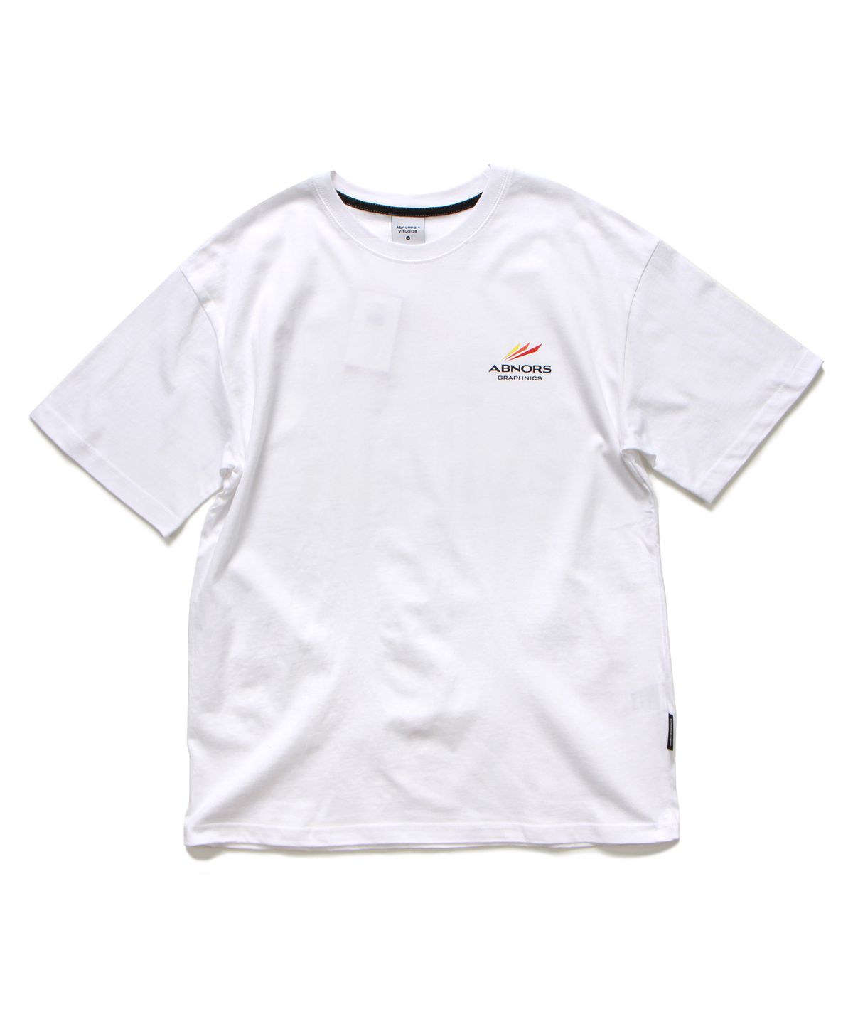 앱놀머씽(ABNORMALTHING) 그라프닉스 티셔츠 화이트 (GRAPHNICS T-SHIRT WHITE)