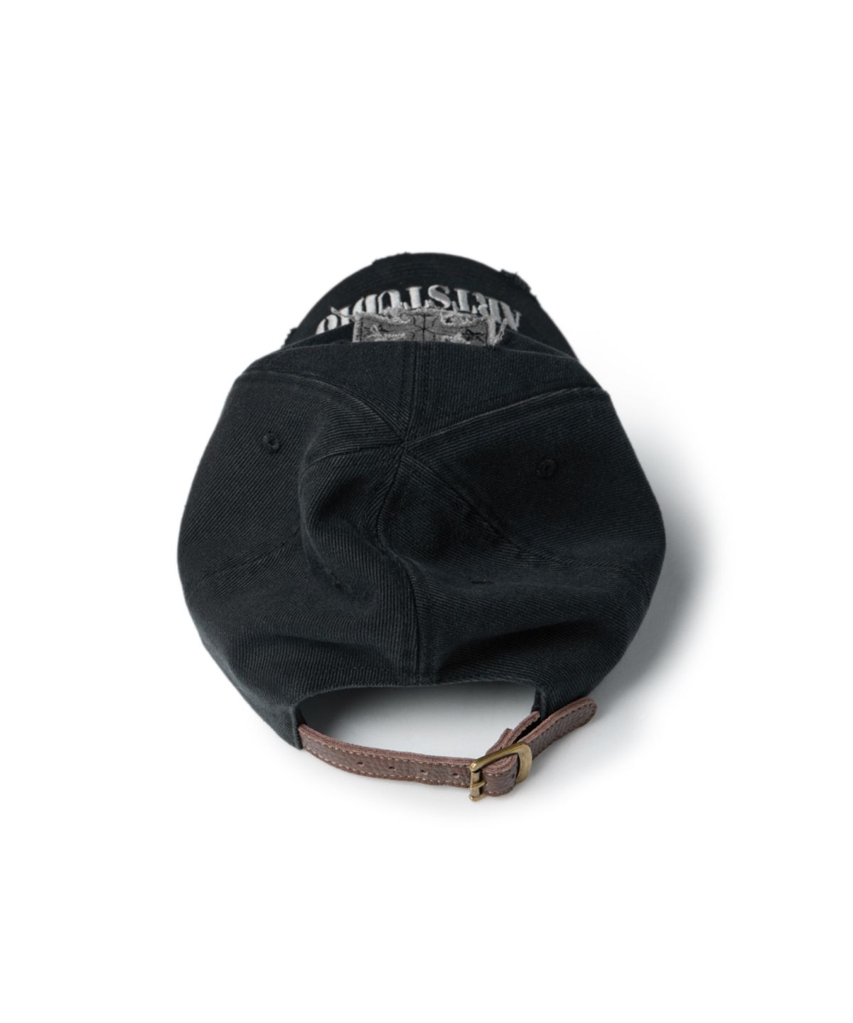 이티씨이(ETCE) Cross Destroyed Cap (Black)