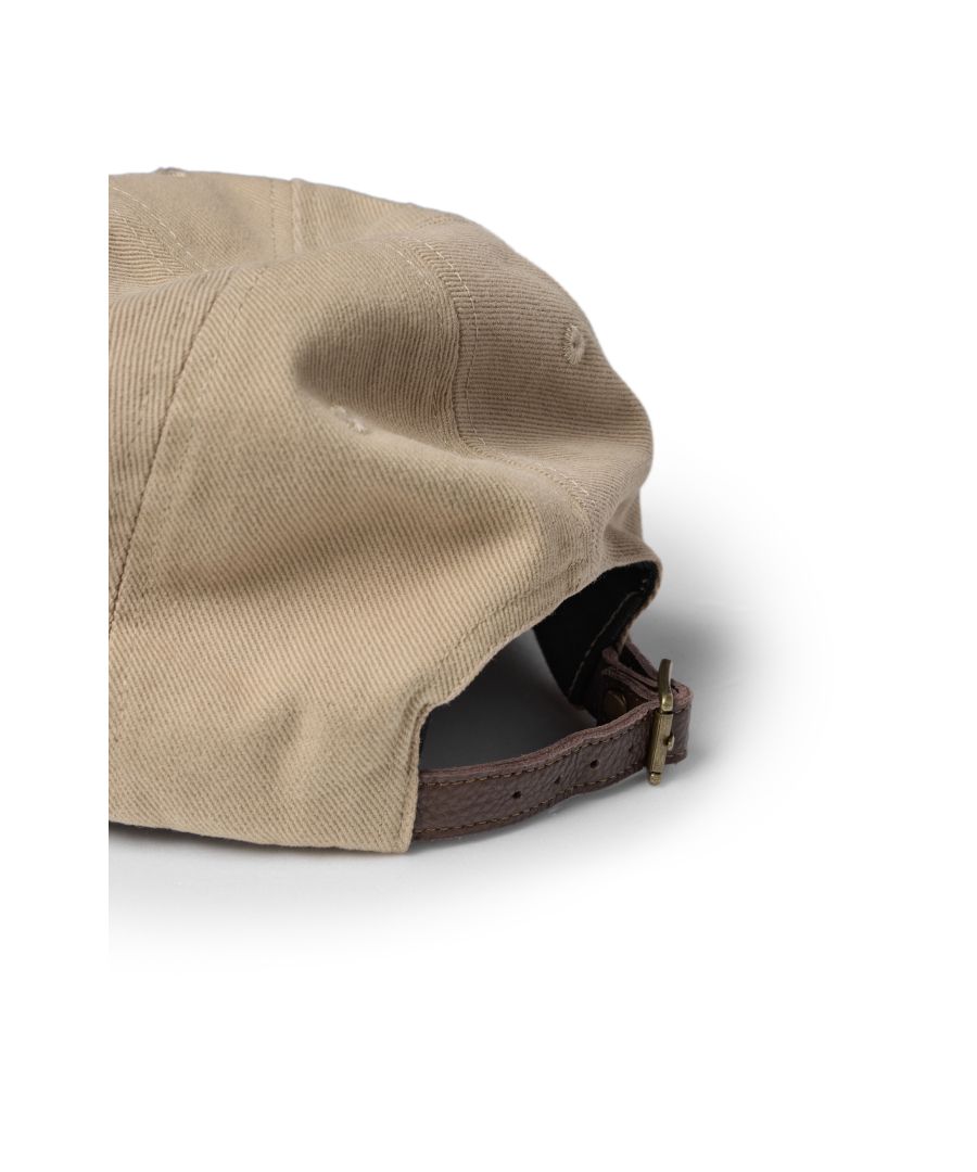 MUSINSA | ETCE CROSS DESTROYED CAP (BEIGE)