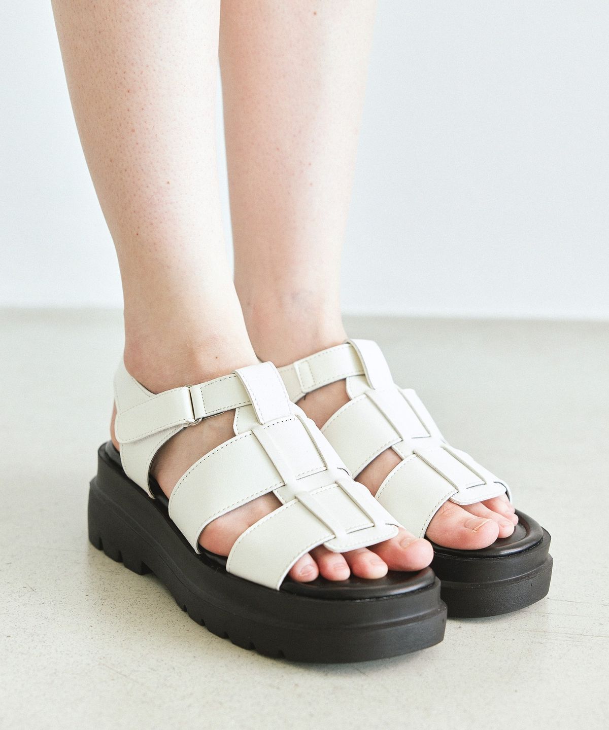 스퍼(SPUR) Rue 피셔맨 샌들 5.5cm -US8046 (3color)