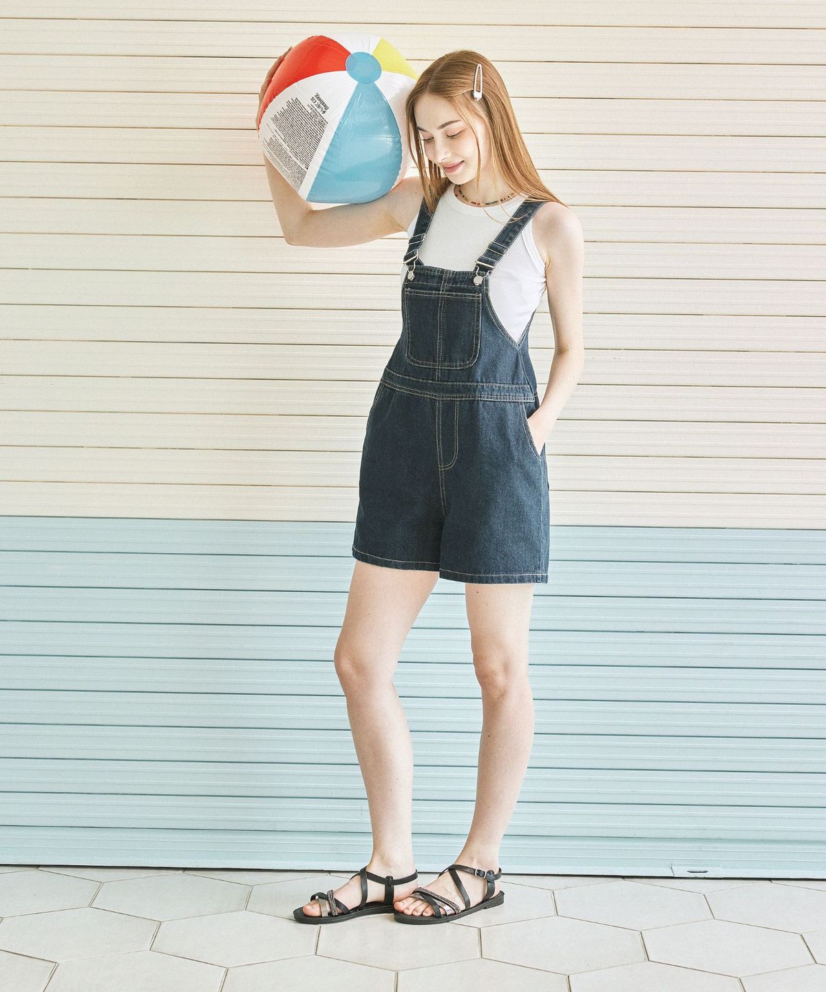 스퍼(SPUR) Holly 플랫 샌들 1.5cm -US9040 (2color)