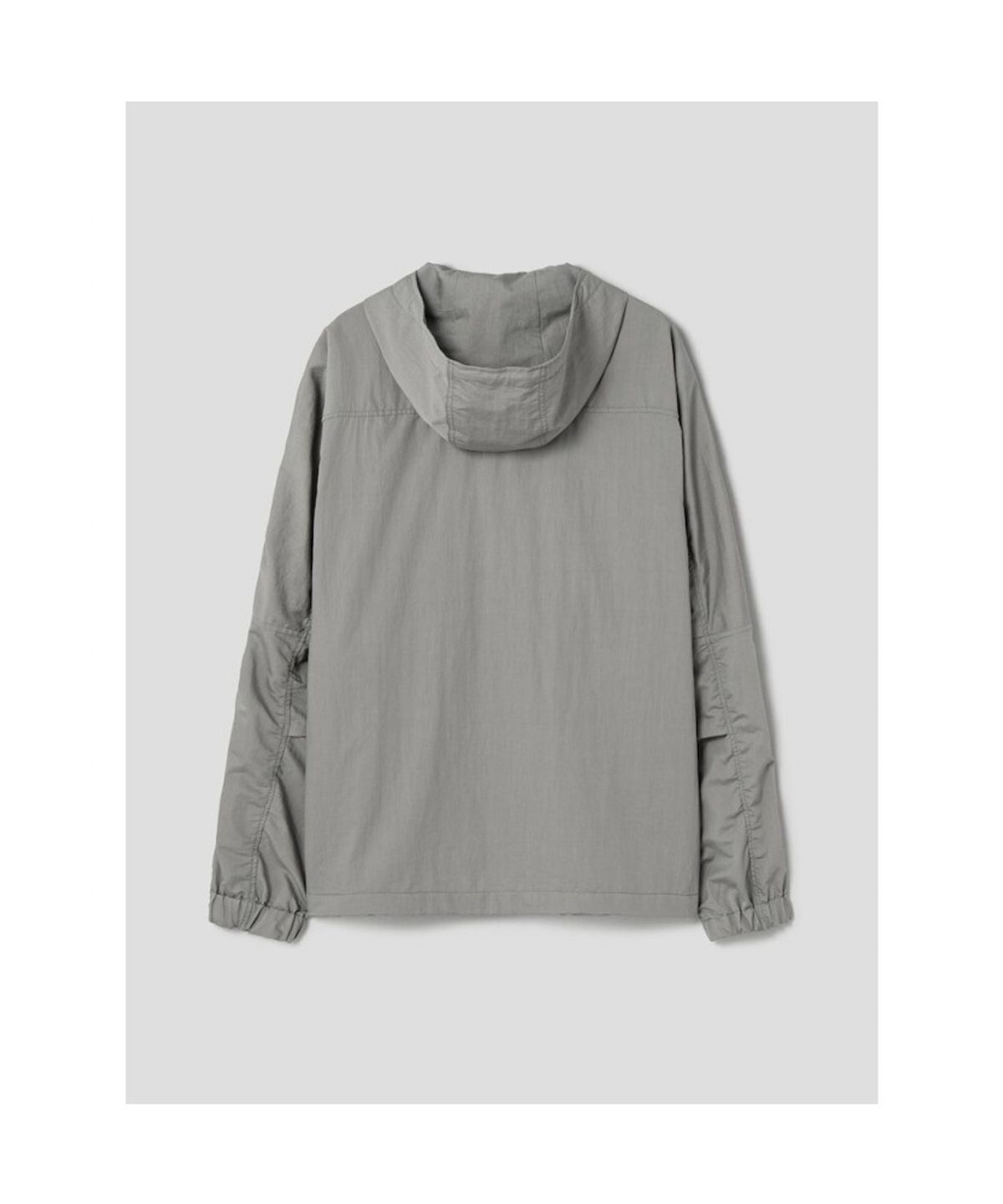 시프트지(SHIFT.G) Overfit Cotton Hood Anorak  Light Grey