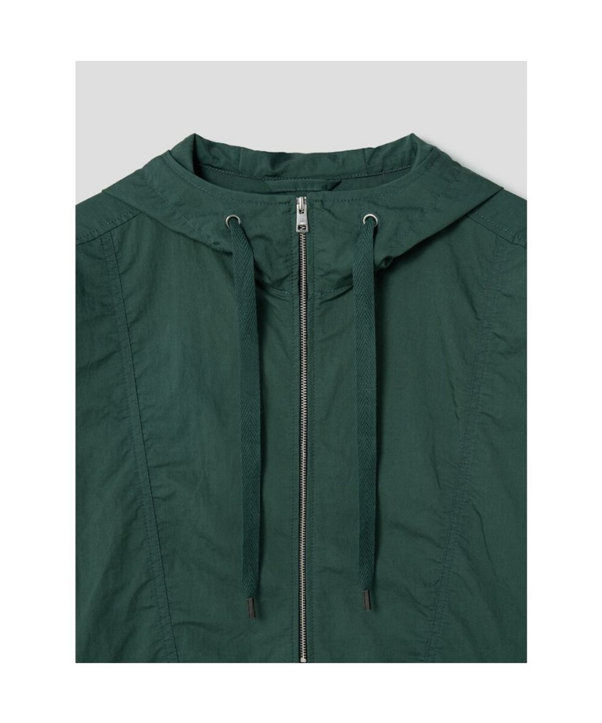 시프트지(SHIFT.G) Overfit Cotton Hood Anorak  Green