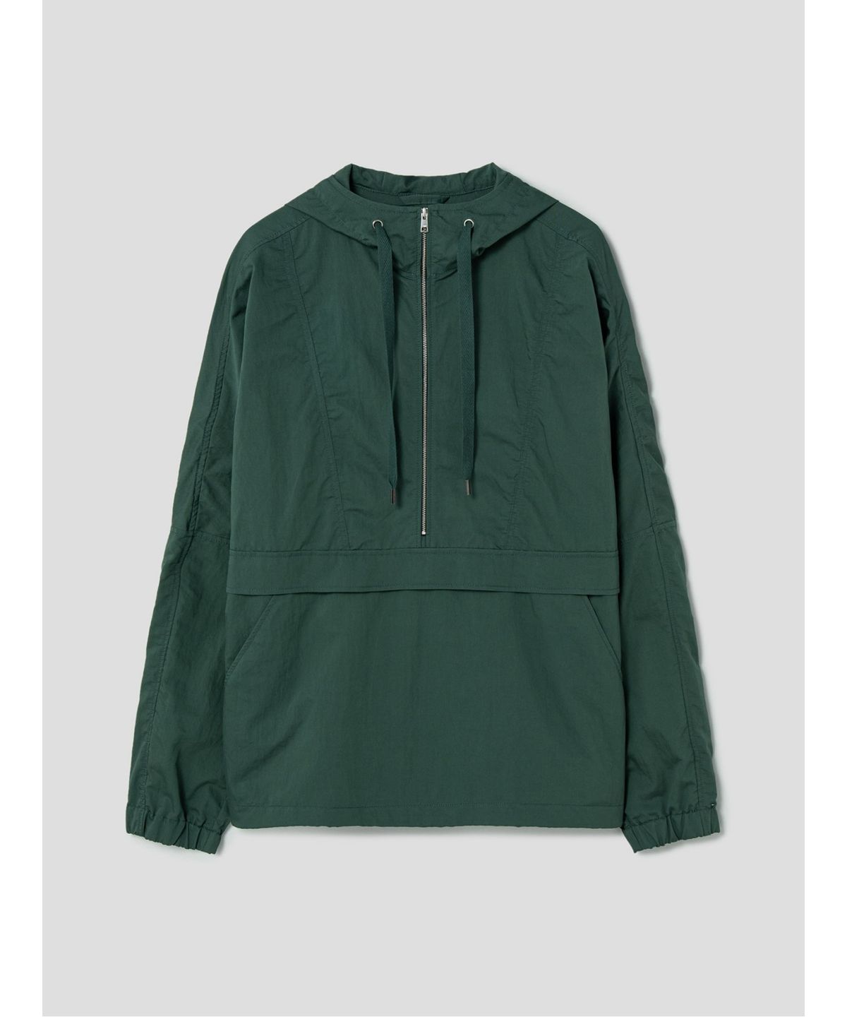 시프트지(SHIFT.G) Overfit Cotton Hood Anorak  Green