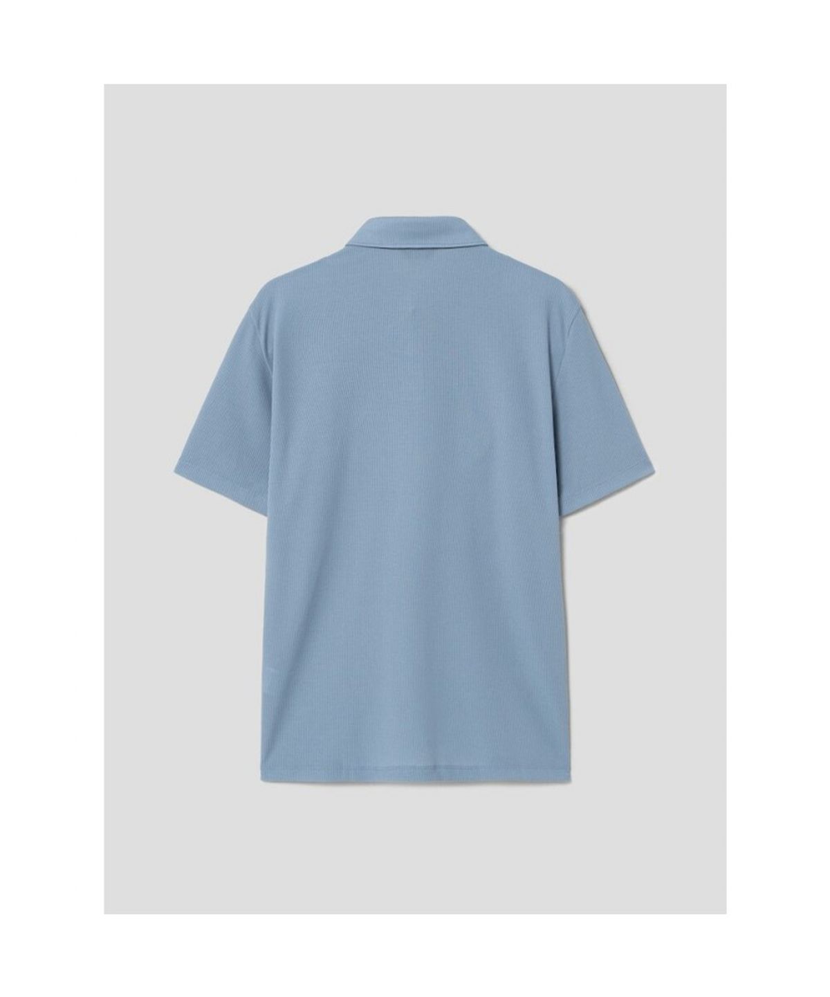 GLXY (갤럭시 라이프스타일)(GLXY (GALAXY LIFESTYLE)) [三無衣服] 스트레치 폴로 티셔츠  블루 (GC4342S07P) (GC4342S07P)