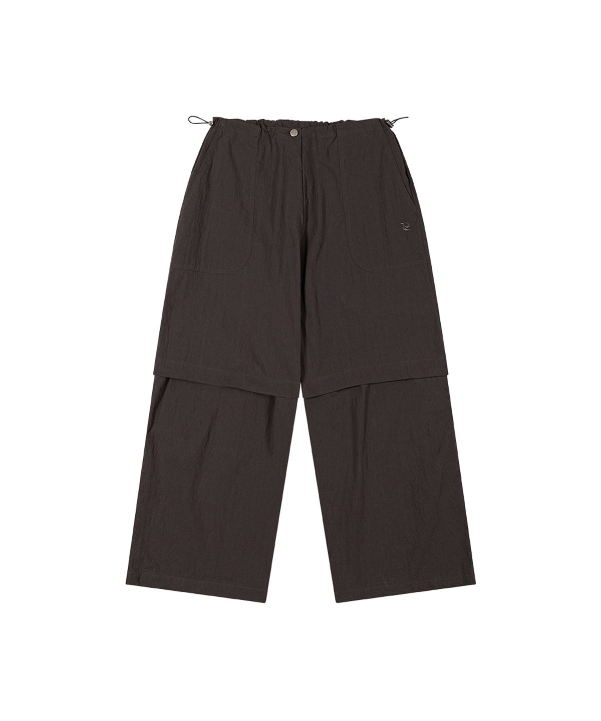 더포르타(THEPORTA) DETACHABLE TWO-WAY PANTS, CHARCOAL
