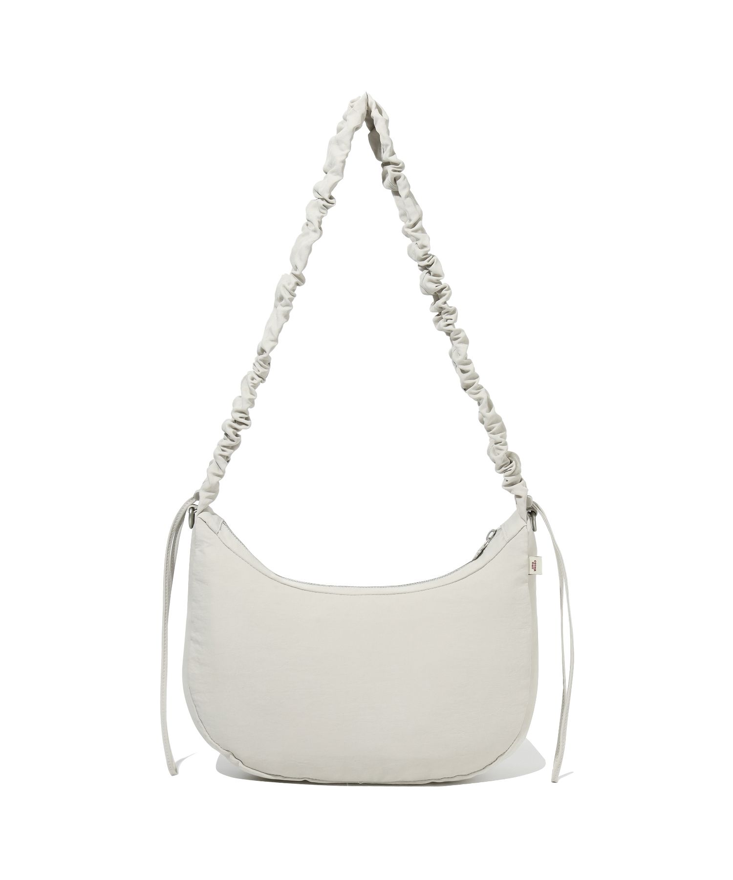 【COVERNAT】CLOVERHEART SHIRRING MEDIUM NYLON HOBO BAG MUSINSA | COVERNAT WOMAN Clover Heart Shirring Medium Nylon