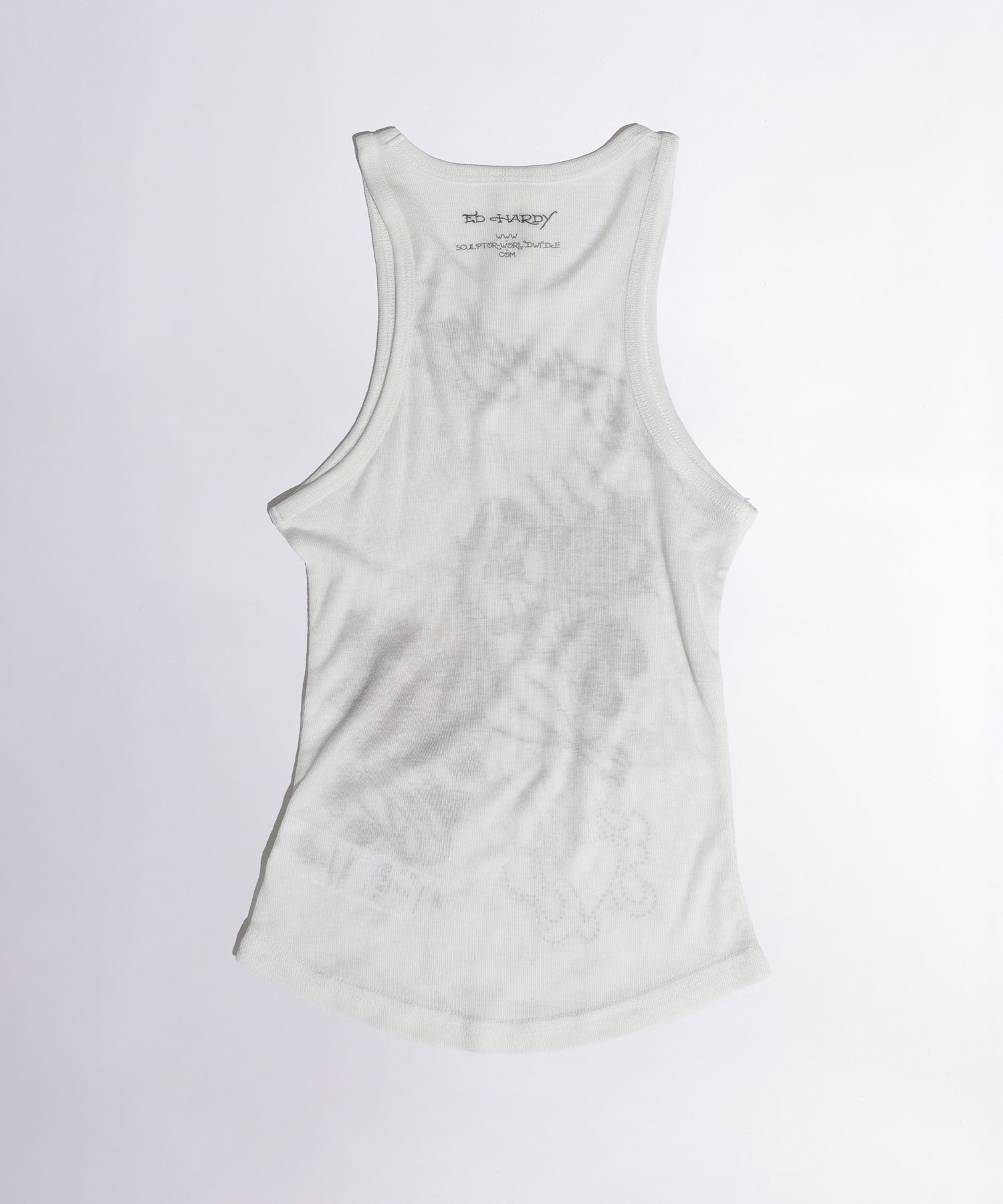 トップス Sculptor X Ed Hardy Sheer Tank Top MUSINSA | SCULPTOR [Sculptor x Ed Hardy] Sheer Tank Top White