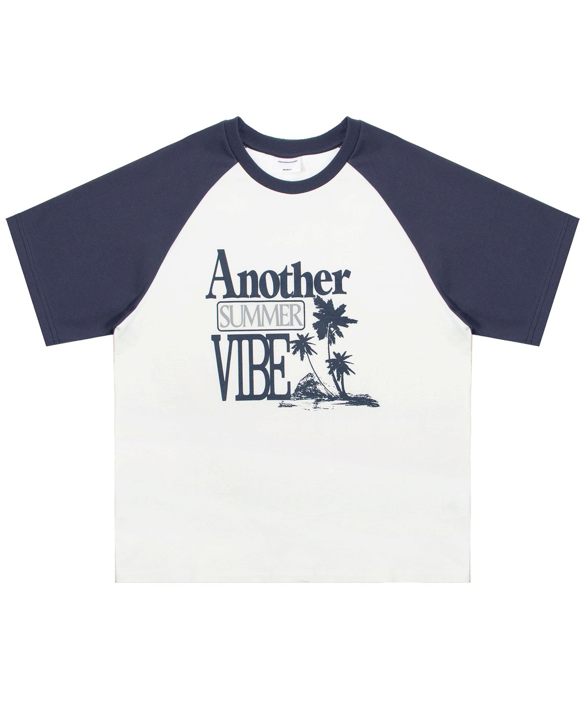 캑터스도넛마켓(CACTUSDONUTMARKET) Summer Vibe Raglan T-Shirt - White