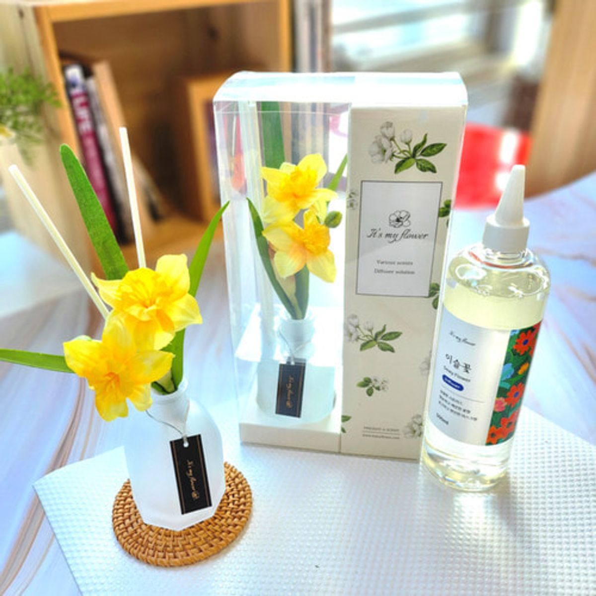 잇츠마이플라워(ITSMYFLOWER) 플라워 디퓨저 선물 세트 500ml