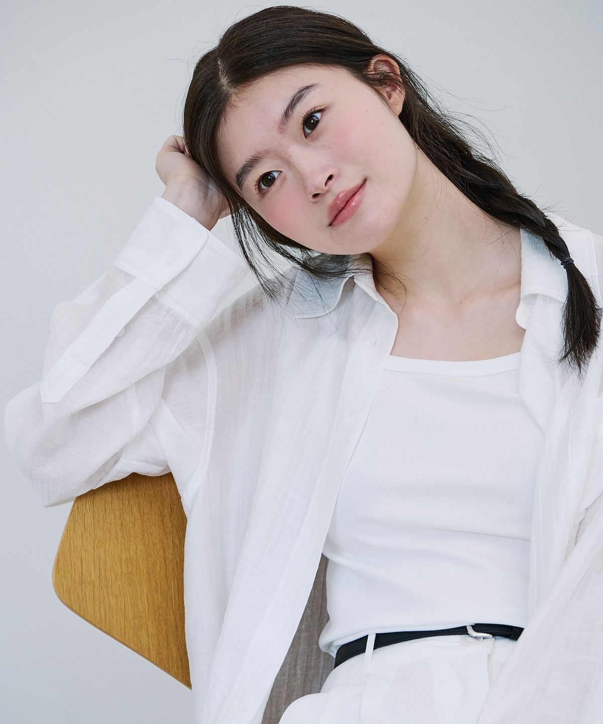 엽페(YUPPE) SOFT OVER SHIRT_WHITE