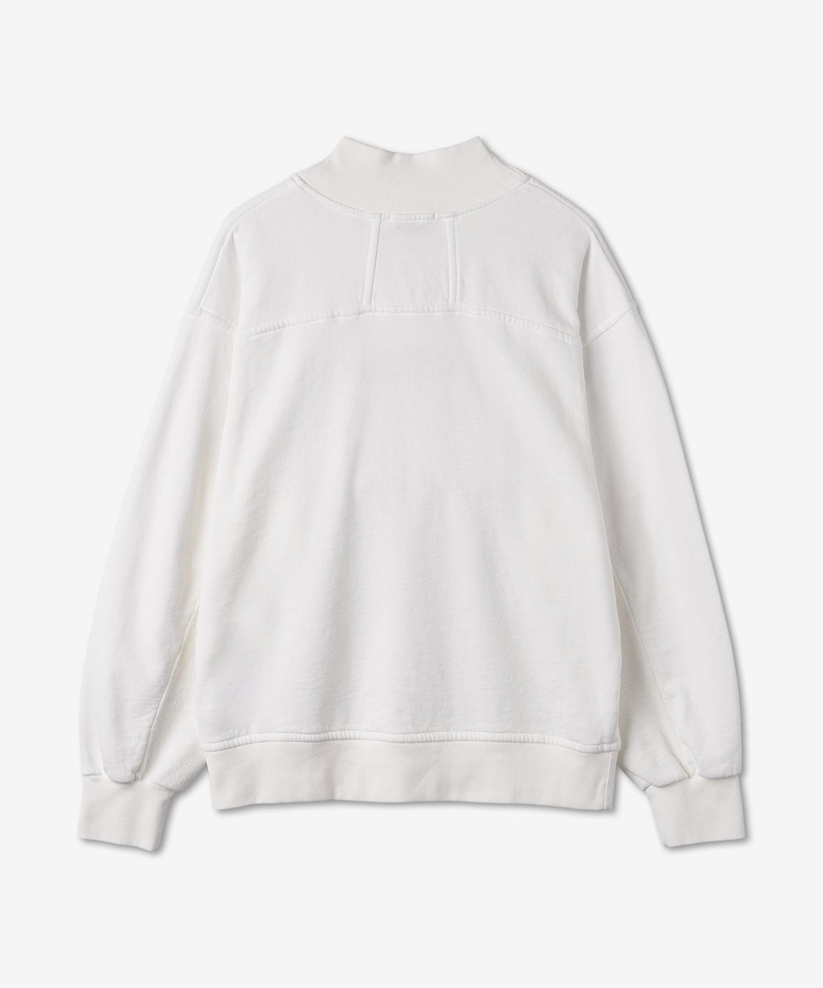 루드(RHUDE) 플리스 풀오버 터틀넥 맨투맨 - 크림 / RHFW22SW020821140114