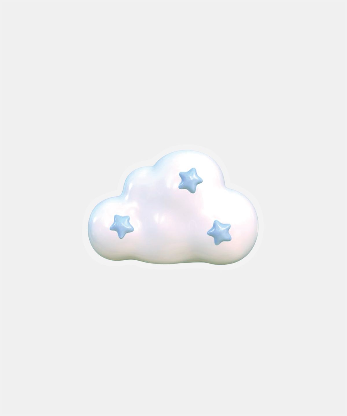 소유템(SOUTEM) Lazy Day Blue Acrylic Tok