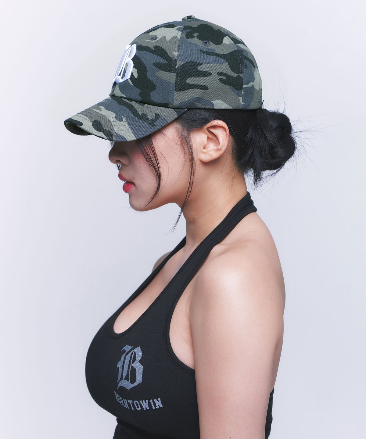 본투윈(BORN TO WIN) HERITAGE B BALL CAP [CAMO]
