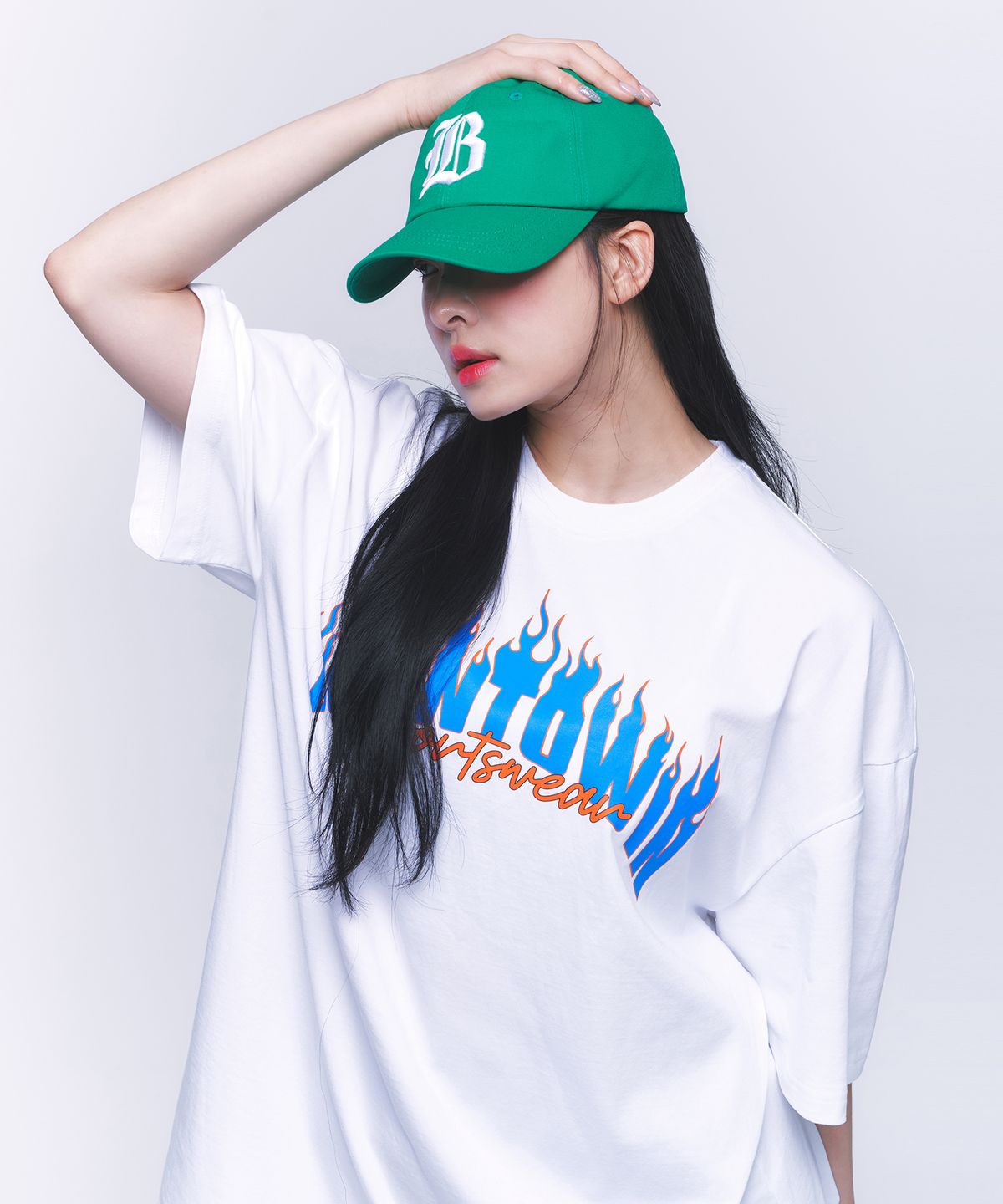 본투윈(BORN TO WIN) HERITAGE B BALL CAP [GREEN]