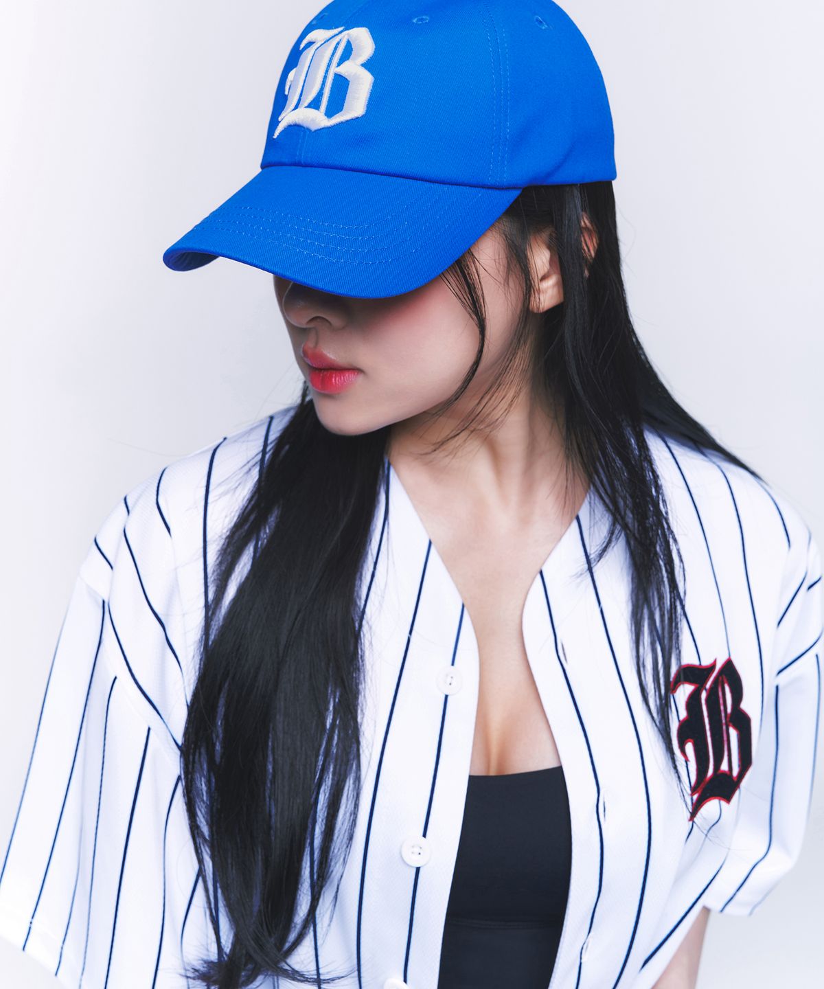 본투윈(BORN TO WIN) HERITAGE B BALL CAP [BLUE]