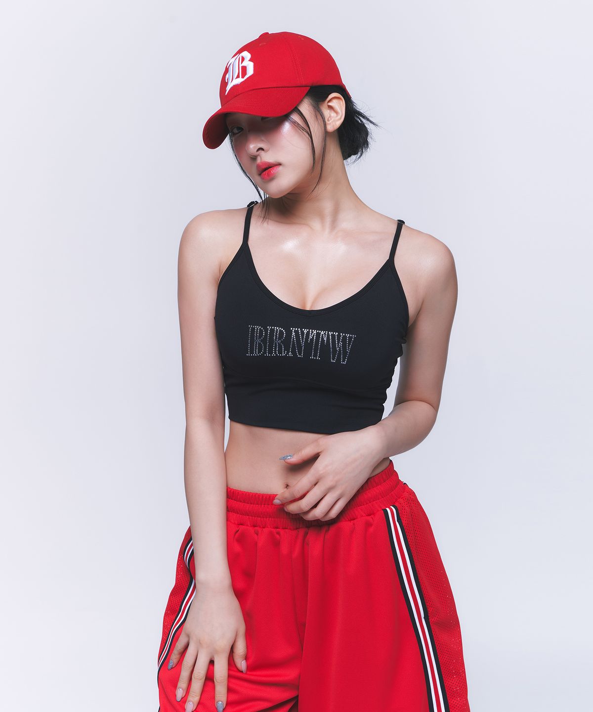 본투윈(BORN TO WIN) HERITAGE B BALL CAP [RED]