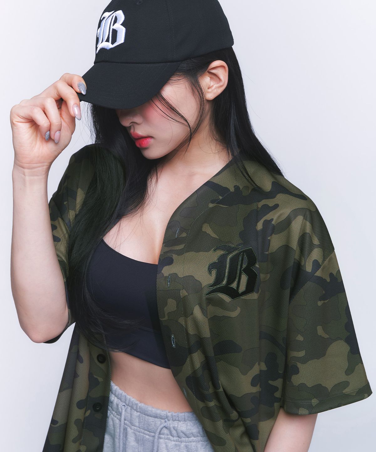 본투윈(BORN TO WIN) HERITAGE B BALL CAP [BLACK]