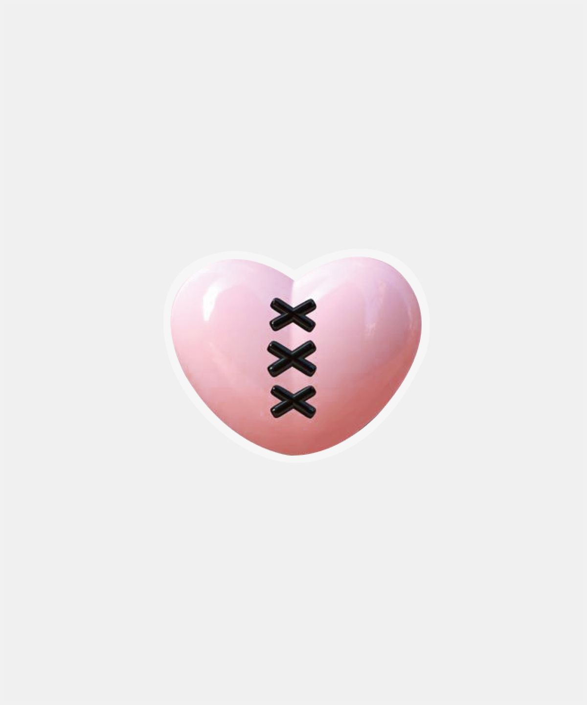 소유템(SOUTEM) Lazy Day Pink Acrylic Tok