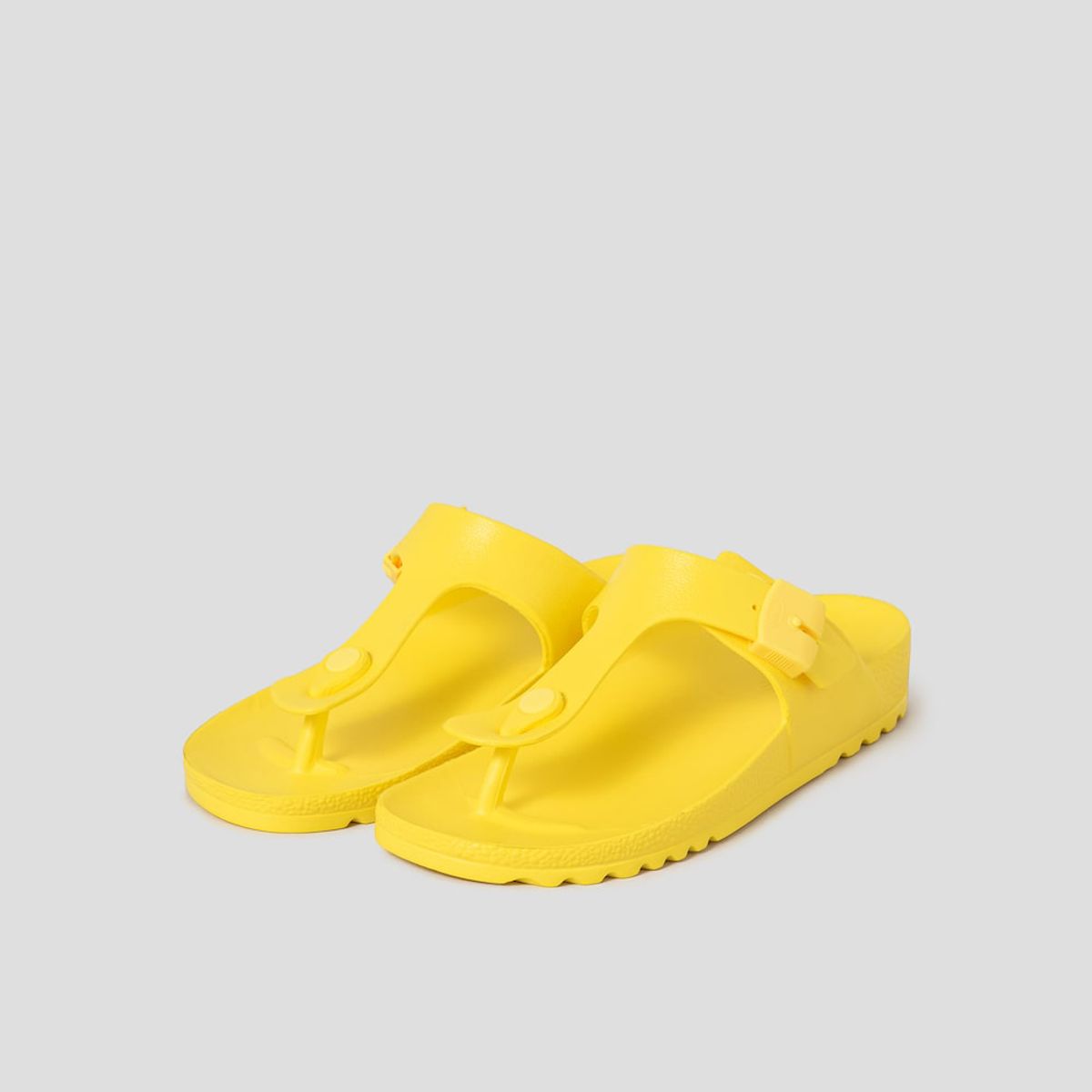 숄(SCHOLL) (WOMEN) EVA 플립플랍 샌들  레몬 (HH44K2A12F)