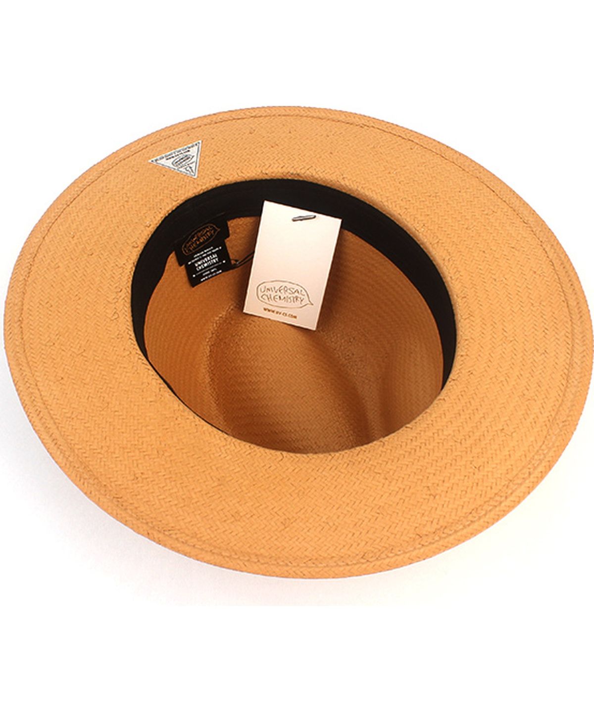 유니버셜 케미스트리(UNIVERSAL CHEMISTRY) Summer Basic Line Beige Fedora 여름모자