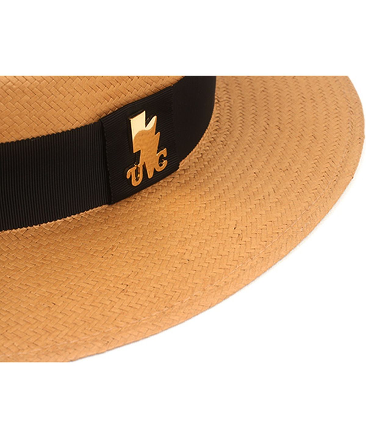 유니버셜 케미스트리(UNIVERSAL CHEMISTRY) Summer Basic Line Beige Fedora 여름모자