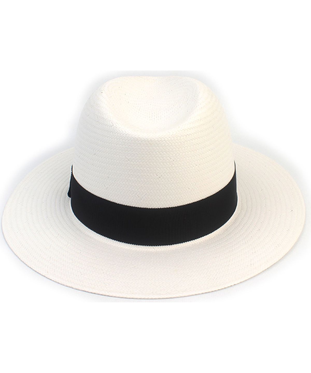 유니버셜 케미스트리(UNIVERSAL CHEMISTRY) Summer Basic Line White Fedora 여름모자