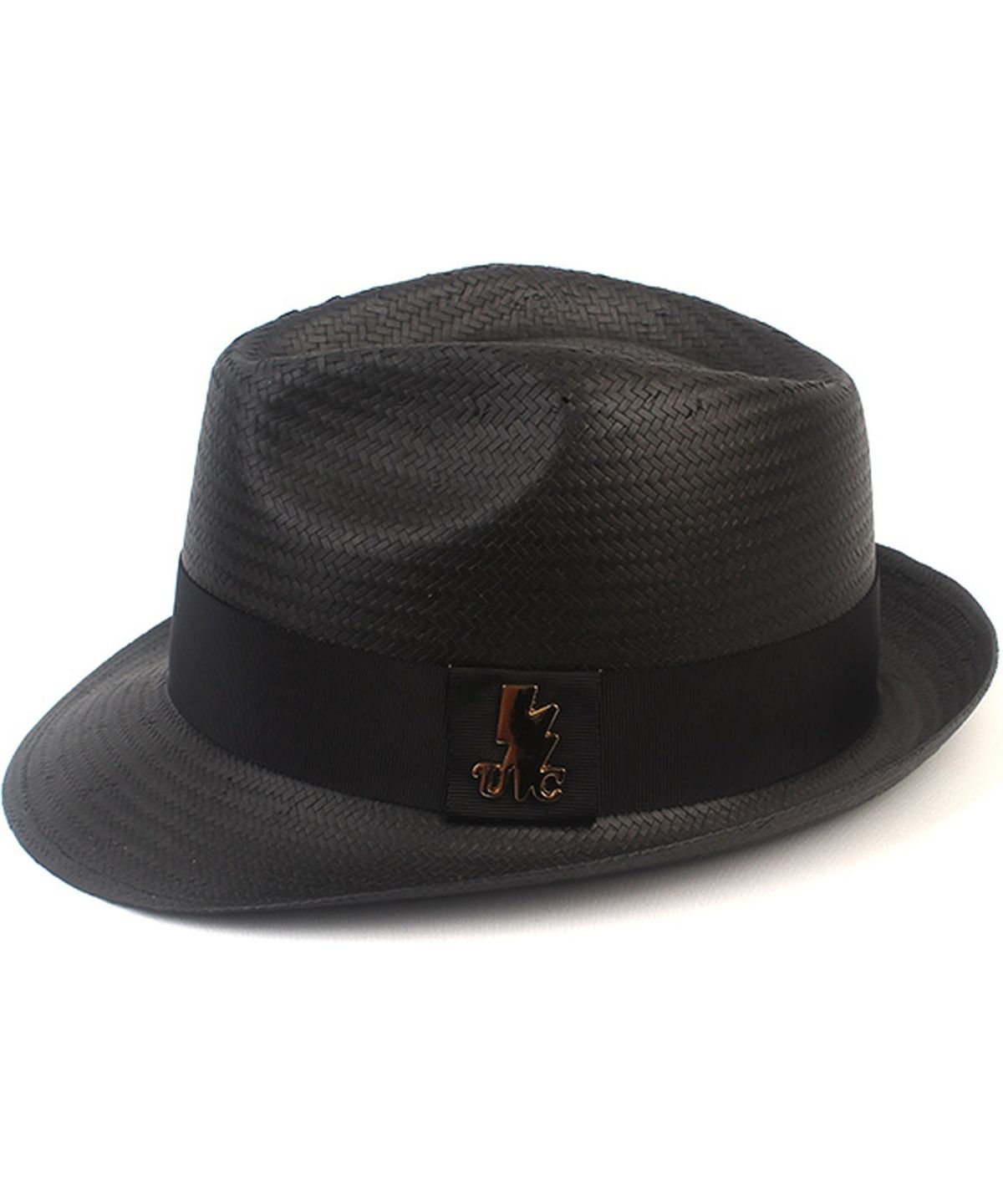유니버셜 케미스트리(UNIVERSAL CHEMISTRY) BU Gentle Line Black Fedora 여름모자