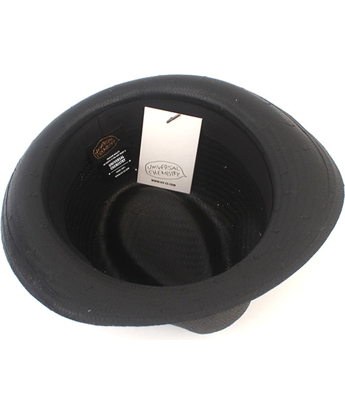 유니버셜 케미스트리(UNIVERSAL CHEMISTRY) BU Gentle Line Black Fedora 여름모자