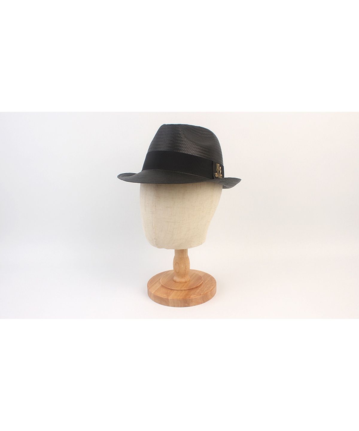 유니버셜 케미스트리(UNIVERSAL CHEMISTRY) BU Gentle Line Black Fedora 여름모자
