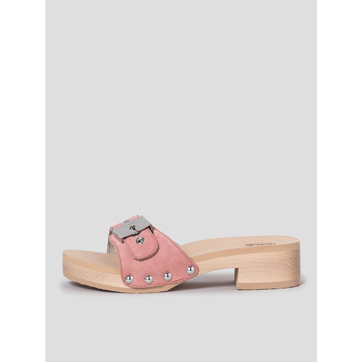 숄(SCHOLL) (WOMEN) 우드 솔 원 스트랩 샌들  라이트 퍼플 (HH44K2W19V)