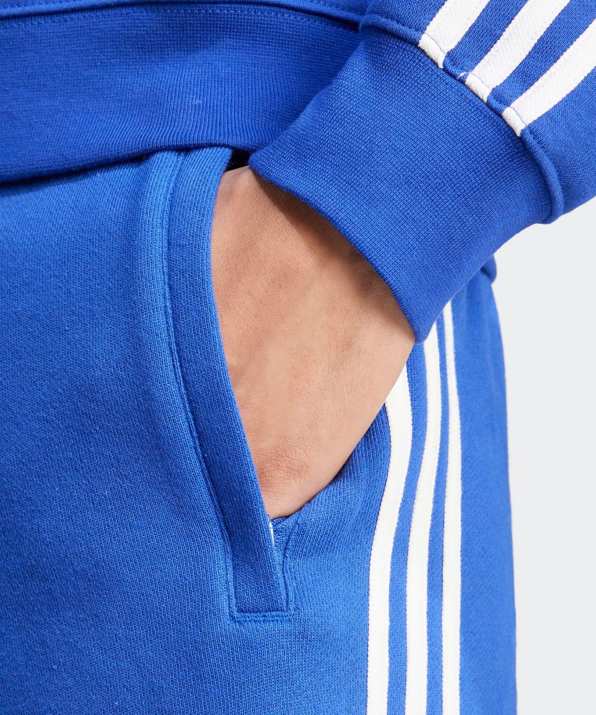 아디다스(ADIDAS) 3S 숏 팬츠 - 블루 / IZ3063