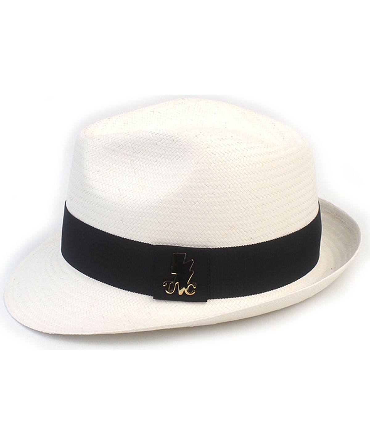 유니버셜 케미스트리(UNIVERSAL CHEMISTRY) BU Gentle Line White Fedora 여름모자