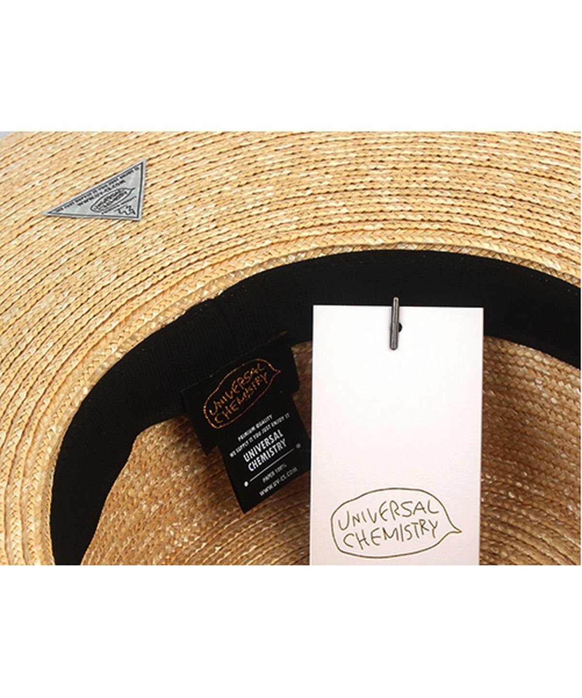 유니버셜 케미스트리(UNIVERSAL CHEMISTRY) Kangkang Simple Long Panama Hat 여름모자