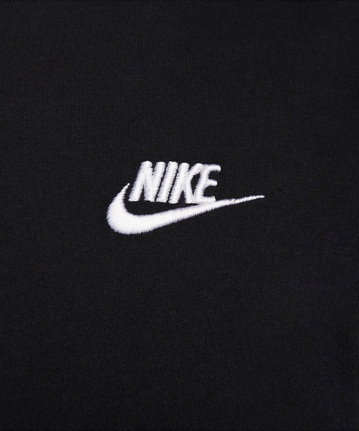 나이키(NIKE) 스포츠웨어 클럽 티셔츠 M - 블랙:화이트 / AR4999-013