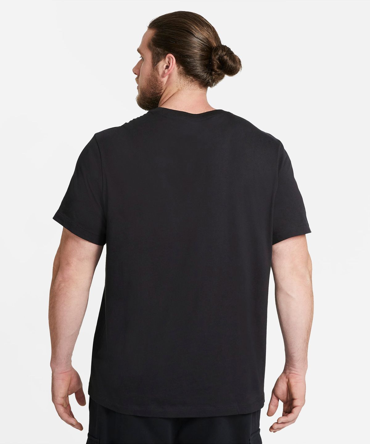 나이키(NIKE) 스포츠웨어 클럽 티셔츠 M - 블랙:화이트 / AR4999-013