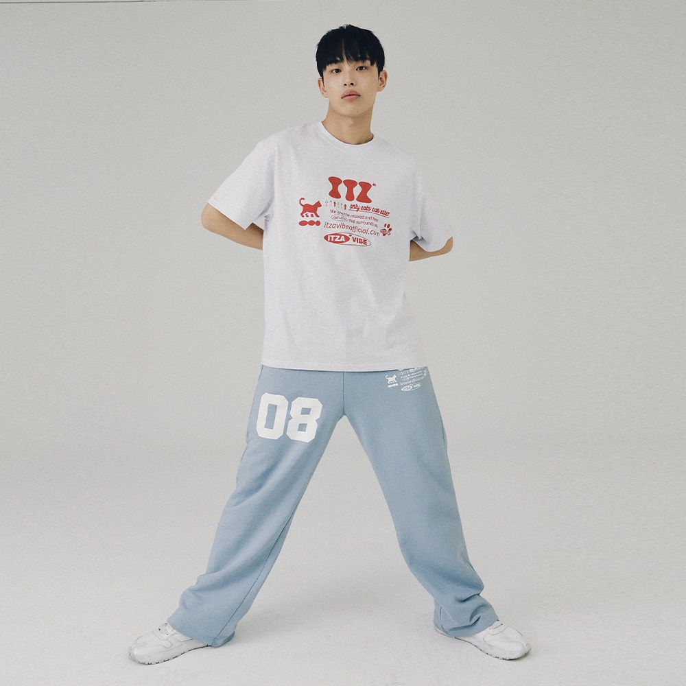 ITZAVIBE☆08 MINI LOGO SWEAT PANTS 08 MINI LOGO SWEAT PANTS - BLACK - ITZAVIBE | 60% - Asian