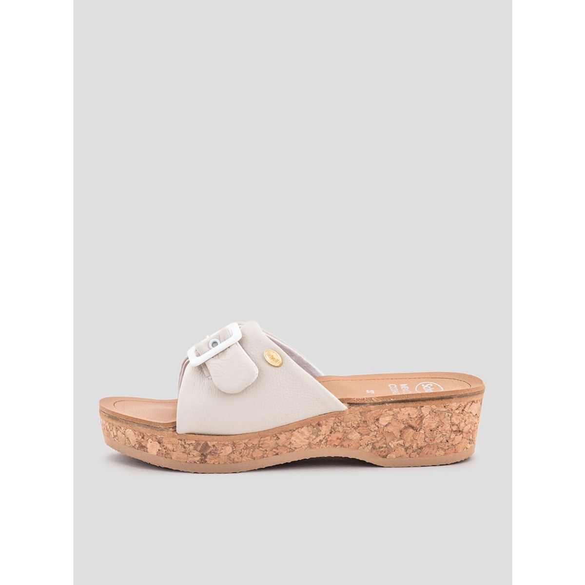 숄(SCHOLL) (WOMEN) 원 스트랩 컴포트 하이힐 샌들  화이트 (HH44K2F471)