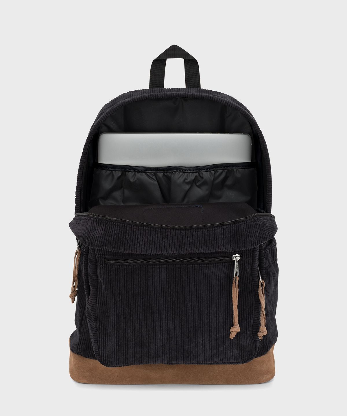 잔스포츠(JANSPORT) 라이트팩 익스프레션 코듀로이 BLACK