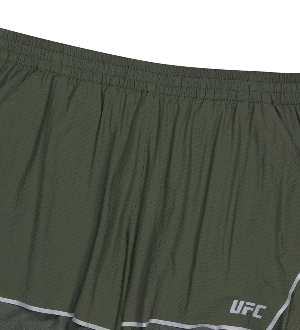 유에프씨 스포츠(UFC SPORT) UFC 에센셜 메쉬 릴렉스핏 쇼츠 다크카키 U4SPV2118DK