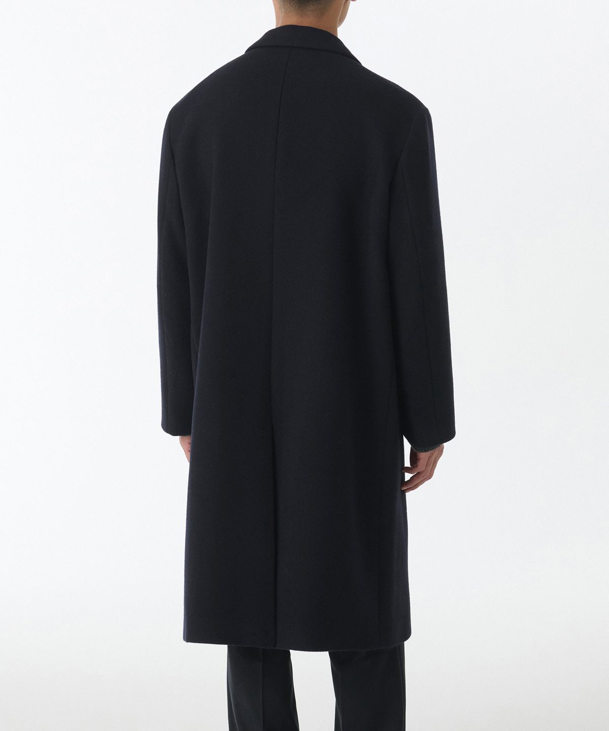 무신사 스탠다드(MUSINSA STANDARD) 데일리 싱글 코트 [네이비]