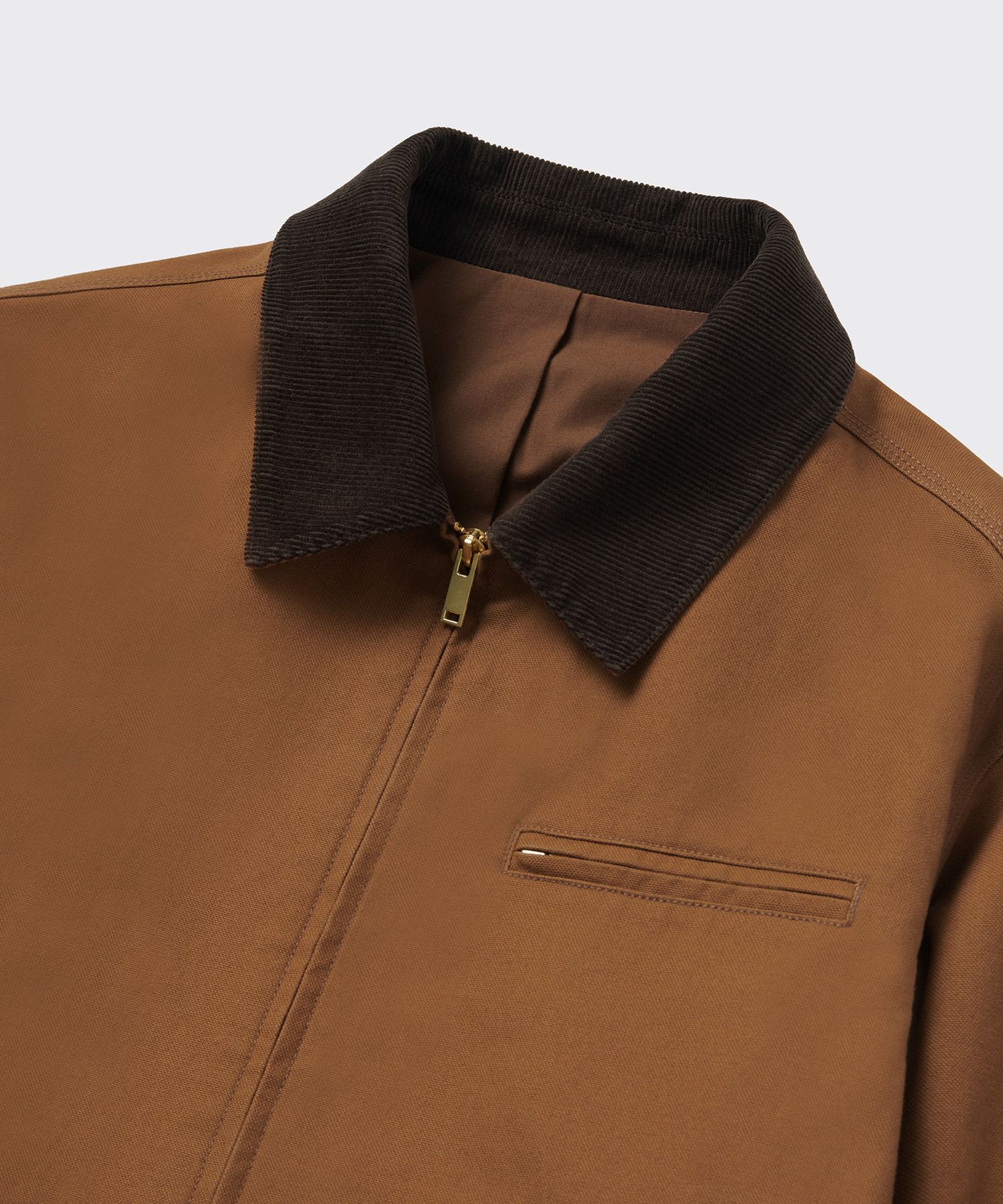 MUSINSA公式 | MUSINSA STANDARD Canvas Work Jacket [Desert Brown]