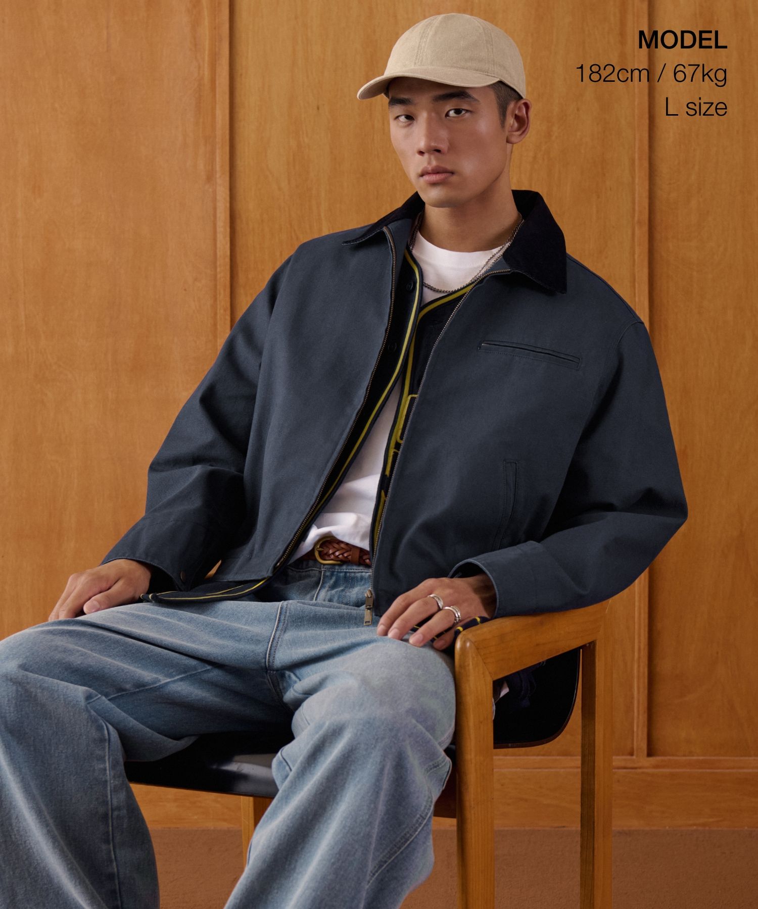 MUSINSA公式 | MUSINSA STANDARD キャンバスワークジャケット