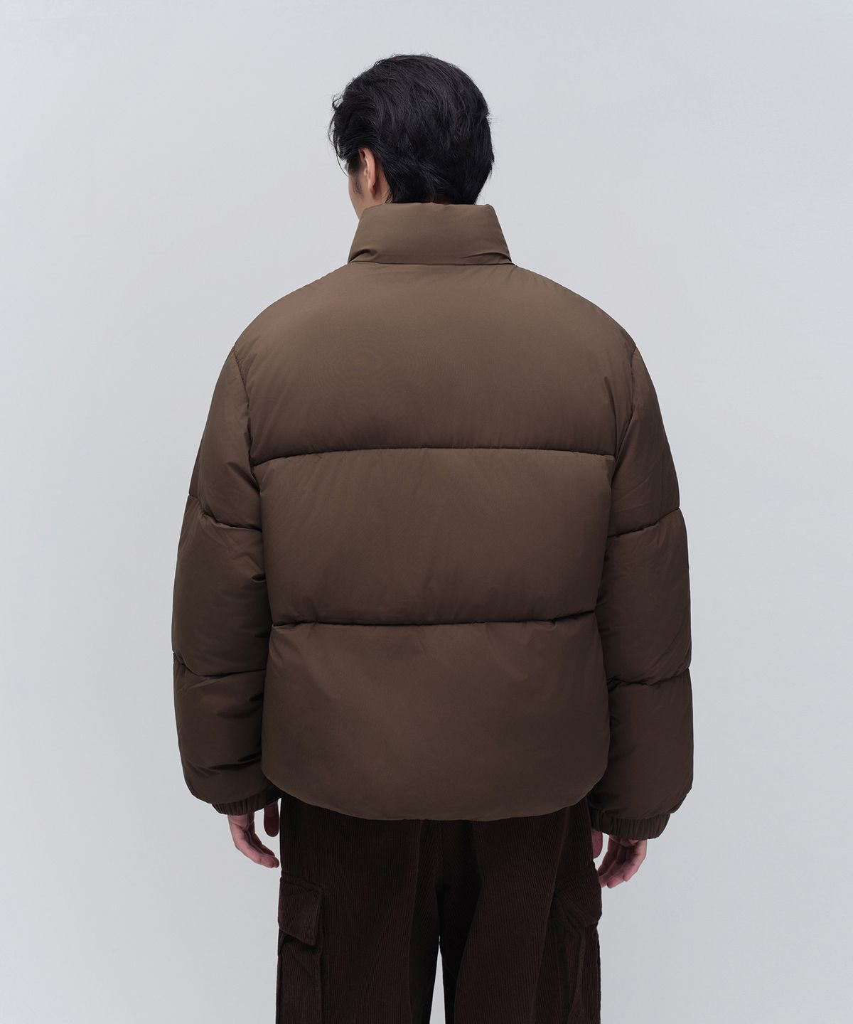 무신사 스탠다드(MUSINSA STANDARD) 데일리 푸퍼 숏 패딩 재킷 [바로크 브라운]